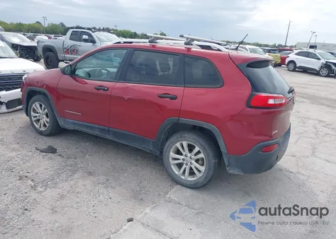 2015 Jeep Cherokee Sport from USA, damaged, VIN 1C4PJLAB2FW669793